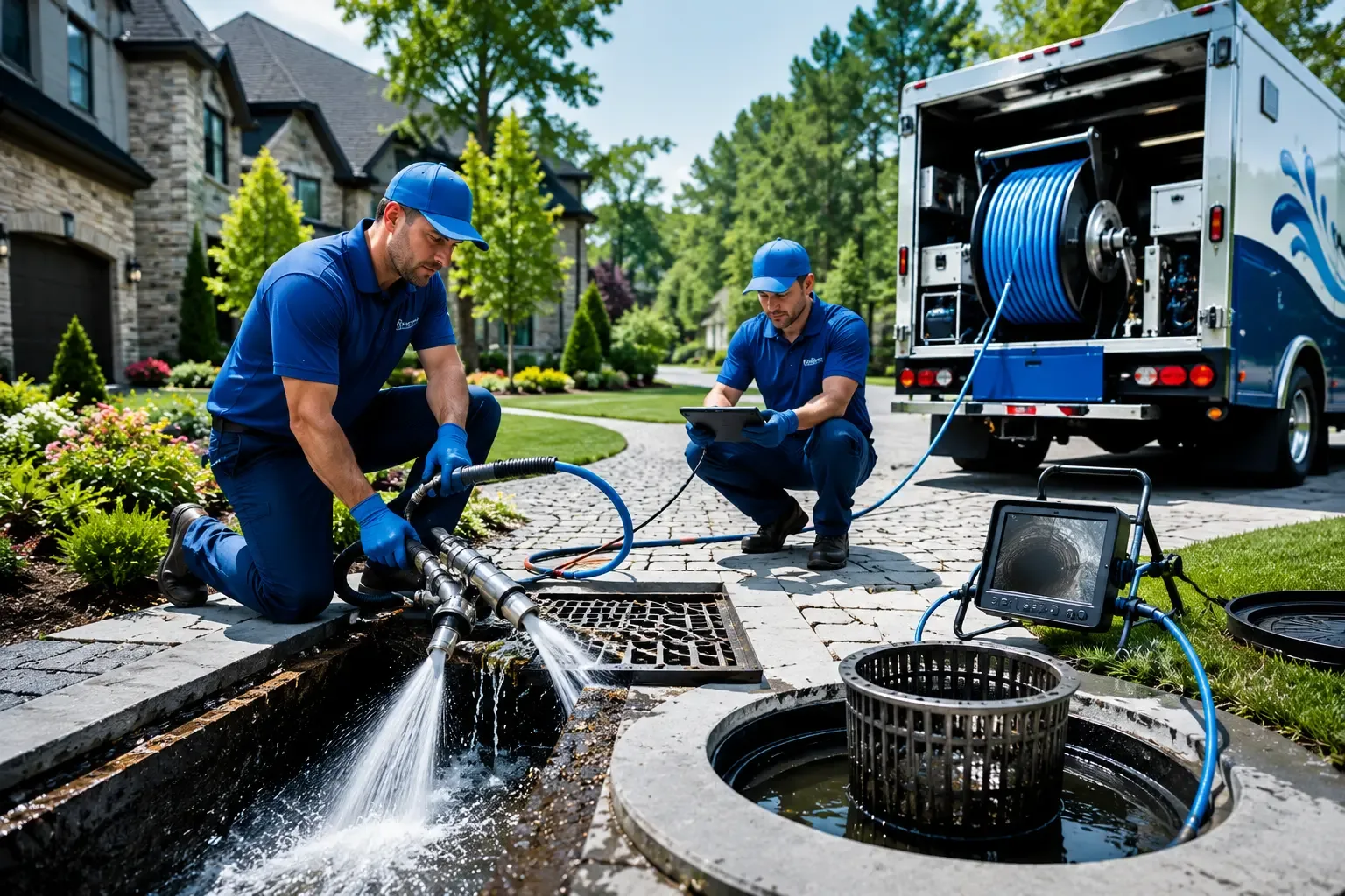 Local outdoor drain cleaning professionals in Mendon, MA